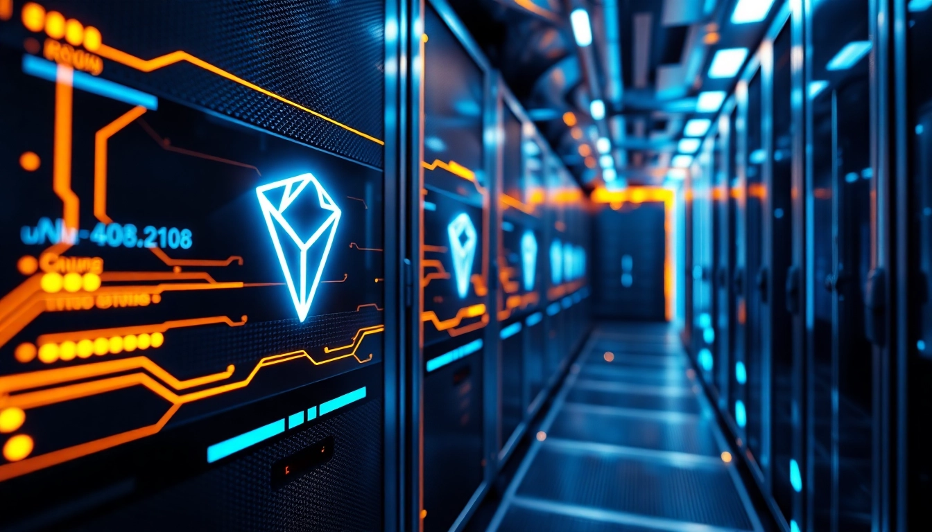 Secure tron energy platform featuring blockchain nodes and dynamic energy flow for efficient transactions.