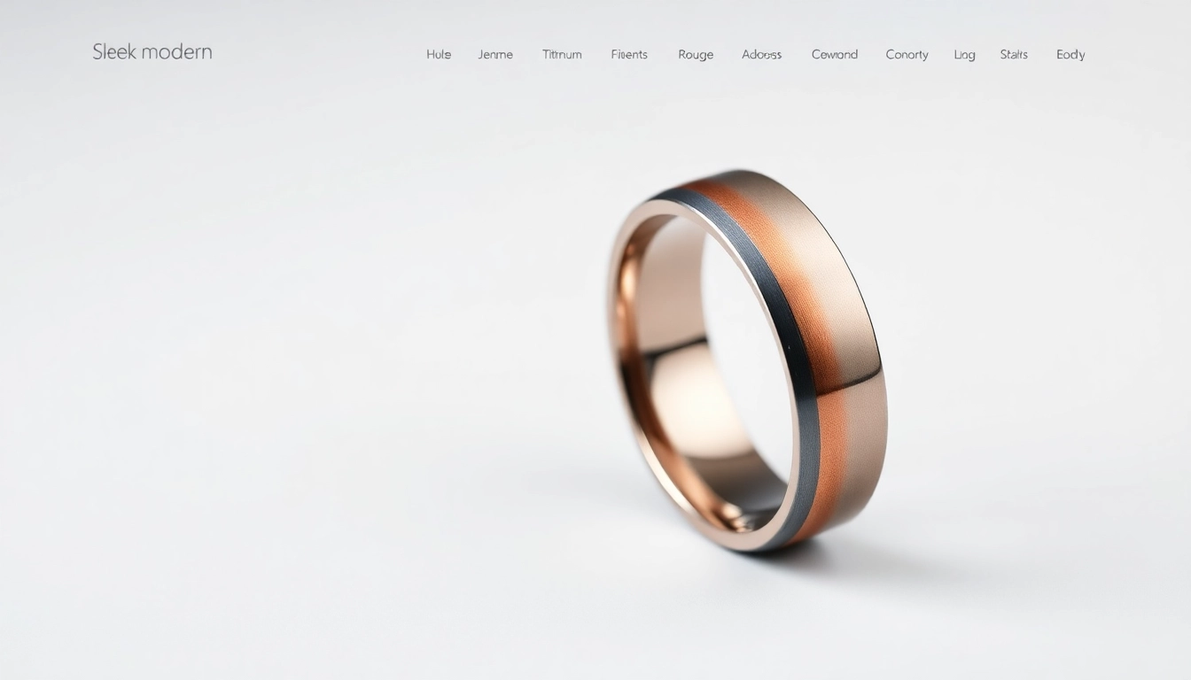 Precision Craftsmanship: Discover Unique Titanium and Copper Wedding Bands at https://ax88c.com/