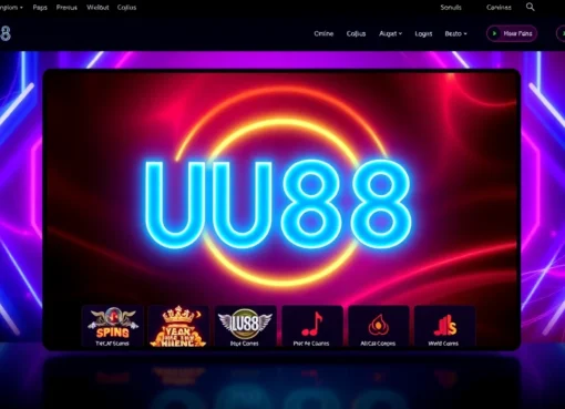 Engaging image showcasing the UU88 online casino platform, highlighting safety and excitement for players navigating digital gaming.