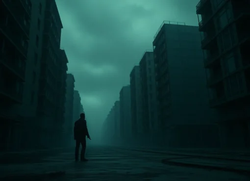 Ключевой кадр сериала «Одни из нас», показывающий главного героя в постапокалиптическом мире — проследите, чтобы смотреть онлайн было удобно.