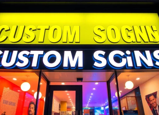 Custom signs enhance business visibility with eye-catching designs and professional finishes, making your message stand out effectively.