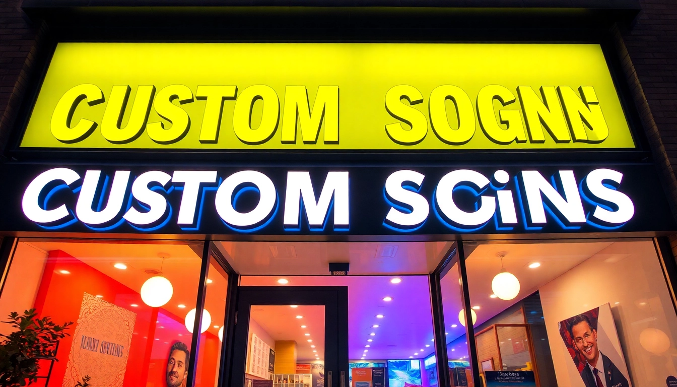 Mastering Custom Signs: Design Tips, Material Options, and Industry Solutions for Your Business
