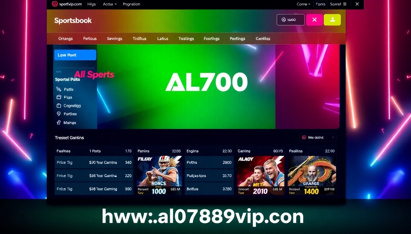 Maximize Your Betting Strategy with https://alo789vip.com – A Leading Online Gambling Platform