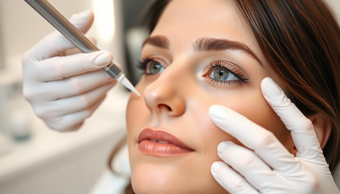 Botox Faltenbehandlung in Zürich: Skilled facial injection treatment for smooth, youthful skin.