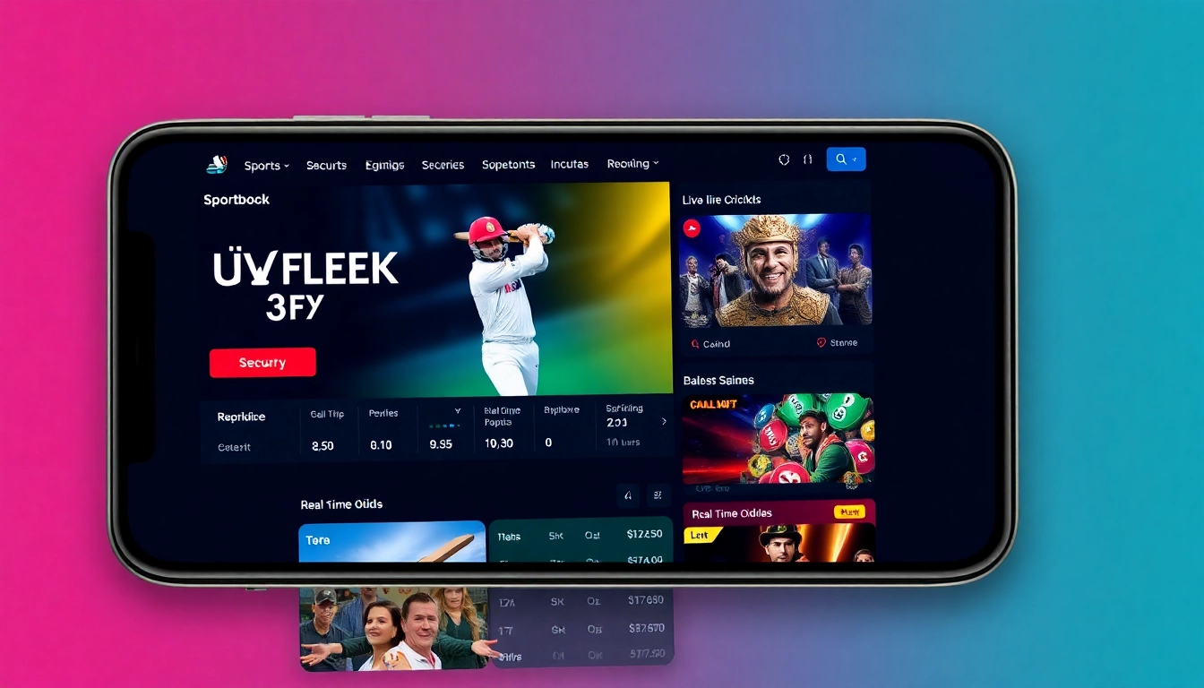 Reddybook's secure platform displaying live sports betting and casino games for seamless user experience