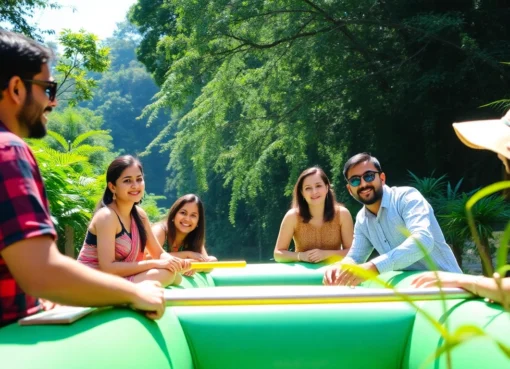 Experience the thrill of a Dandeli Tour Package with river rafting and wildlife adventures amidst lush forests.