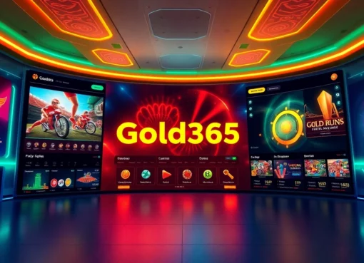 Gold365 online betting platform with sports and casino icons, showcasing user-friendly interface for seamless gaming experience.