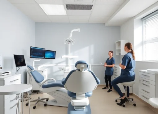 This image shows the innovative facilities of httpsdrshalchizade.com capturing modern dental