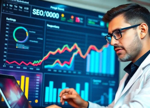 Expert SEO team optimizing strategies to help you rank your website higher in search results