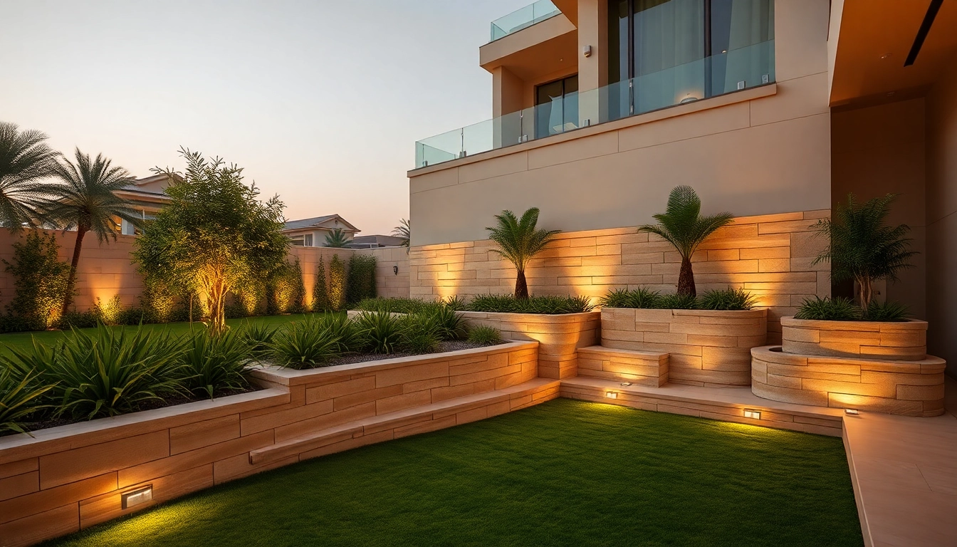 How to Elevate Your Landscape with Retaining Walls in Dubai for Sophisticated Outdoor Elegance