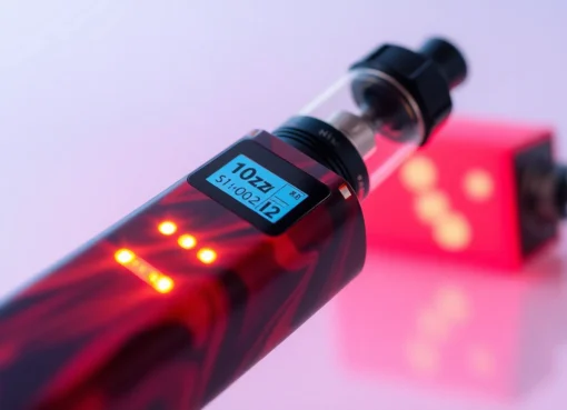 Hitz 2g reviews httpshitzcalifornia.comshop showcase sleek disposable vape with glowing LCD