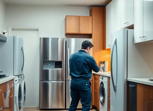 Professional appliance repair Toronto specialists fixing washing machines and refrigerators