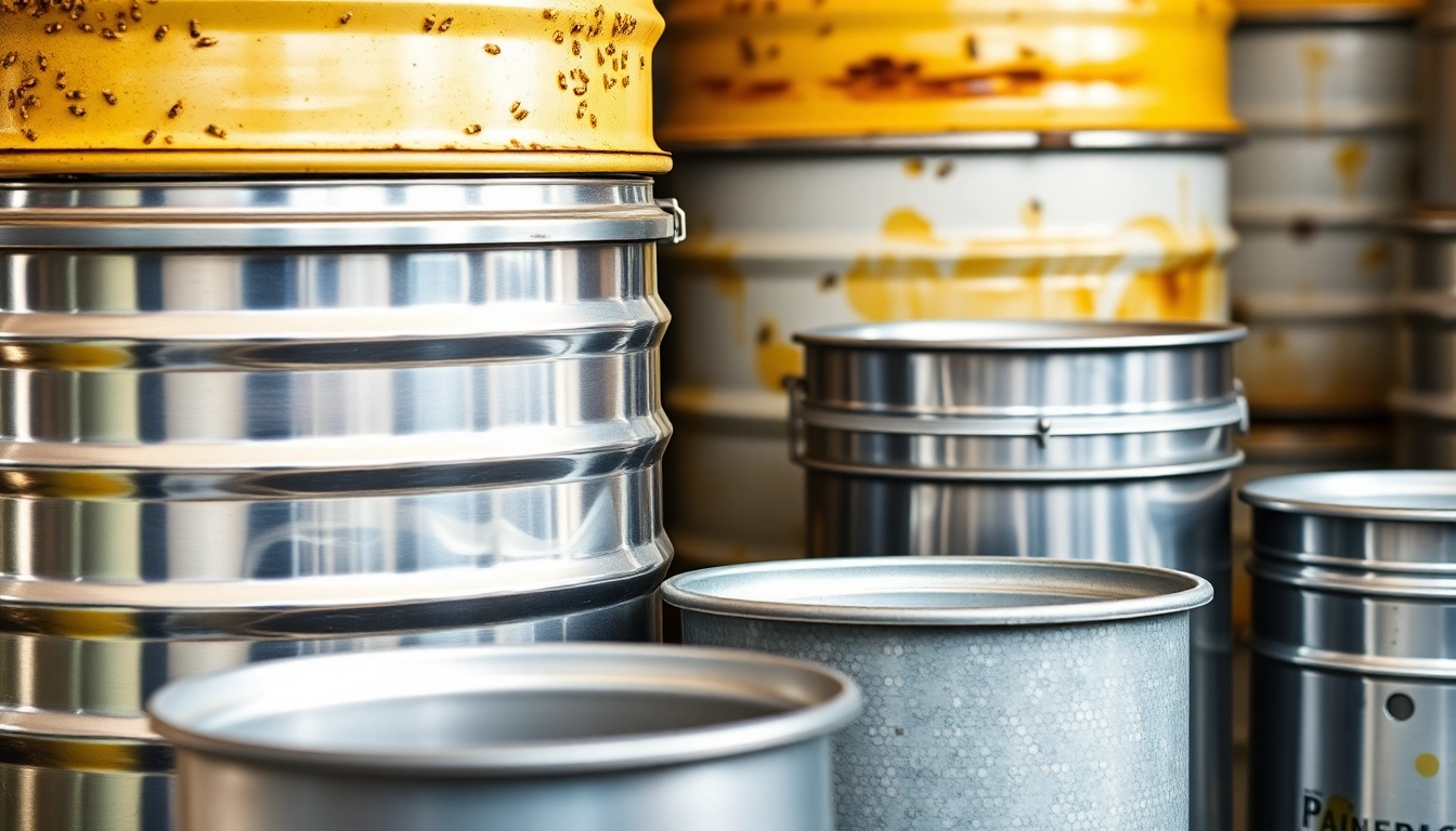 Professional apiculture scene showcasing material y maquinaria para apicultura like stainless