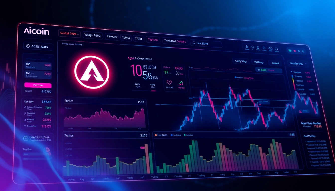 Professional analysis of aicoin market trends with real-time data visualization and industry