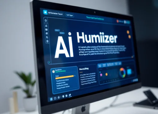 Master the Art of Natural Content with the AI Humanizer Tool for Seamless Human-Like Writing AI Humanizer tool actively transforming AI text into natural human writing in a professional setting
